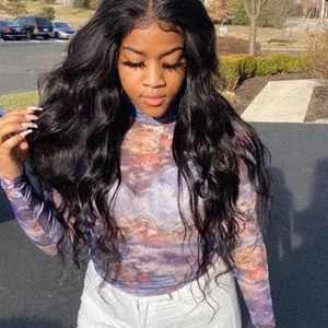 Mesh angel print t shirt